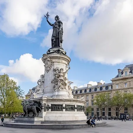 Appartamento A41#republique # Marais # 1bedroom # Paris03 # Ac